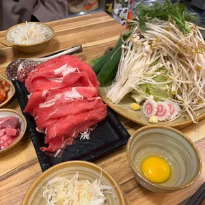 담소 스키야키 사진