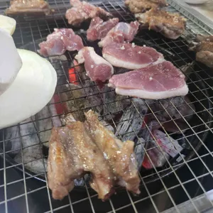 송림 생오리참숯불구이 사진