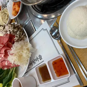 장수촌 버섯마을 사진