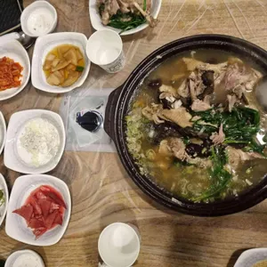 정원한방오리 사진