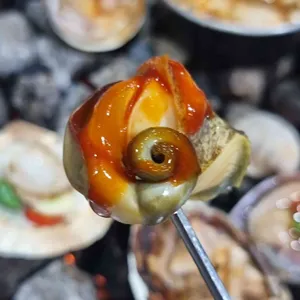 청정해역 북한산 조개구이 사진