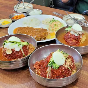 왕밀면냉면 사진
