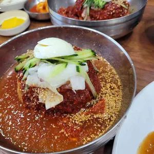 왕밀면냉면 사진