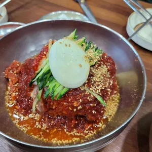 왕밀면냉면 사진