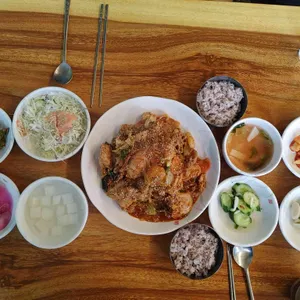 진주통닭 사진