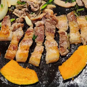 자주오리돌판구이 리뷰 사진