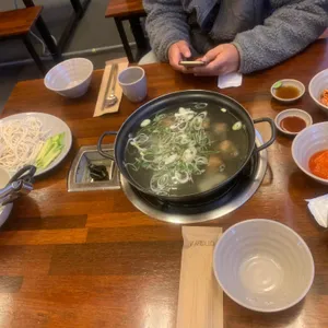 백합칼국수 사진