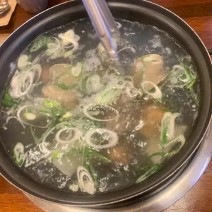 백합칼국수 사진