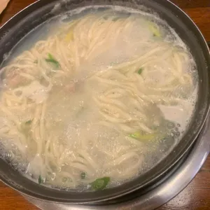 백합칼국수 사진