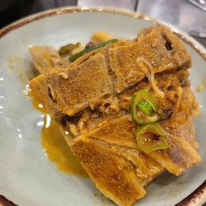 홍백감자탕 사진