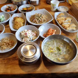 솟대하늘 사진