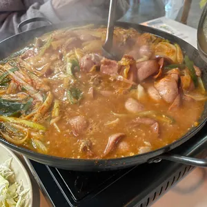 제주고치비송탄부대찌개 사진
