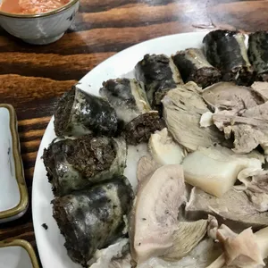 허수아비 병천순대국밥 사진