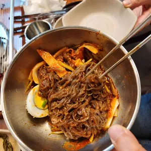 잠실장어와 한우 사진