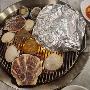 통큰칼국수조개찜구이 사진