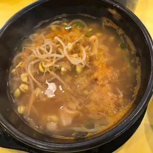 수란 전주콩나물국밥 사진