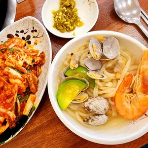 황금칼국수 사진