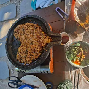 돌담집 사진