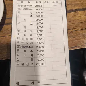 풍남 원조 골뱅이 리뷰 사진