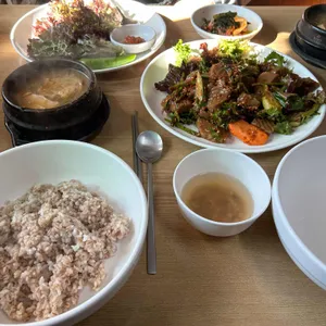 옛날보리밥 사진