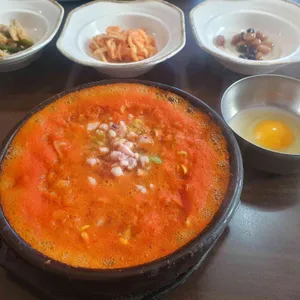 전주콩나물국밥정식 사진