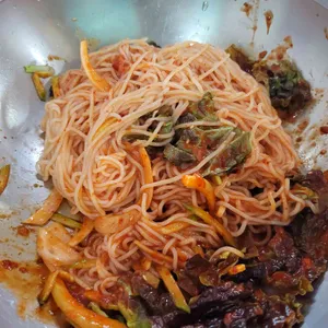 뚝방국수 사진