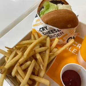 크라이치즈버거 사진