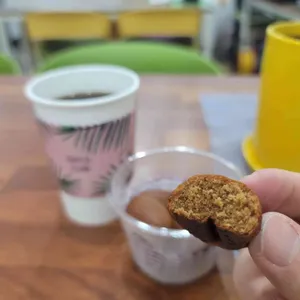 생과일 찹쌀모찌와 칼디 사진