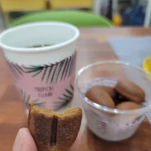 생과일 찹쌀모찌와 칼디 사진