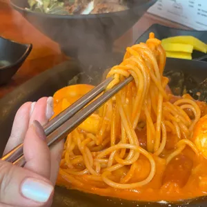 더빨강 옛날 떡볶이 김밥 사진