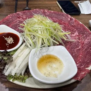 강화쑥숯불갈비 사진