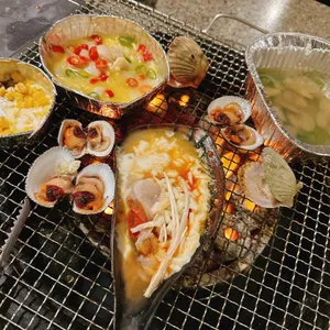 항꾸네 조개구이 사진