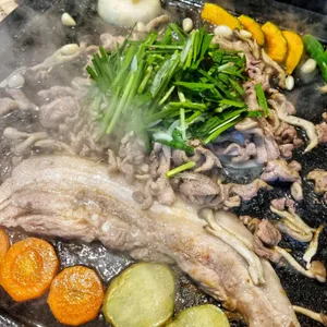 자주오리돌판구이 리뷰 사진