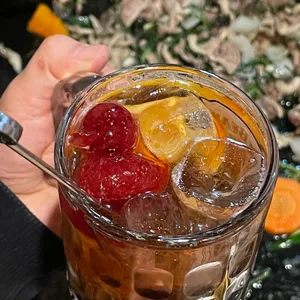 자주오리돌판구이 사진