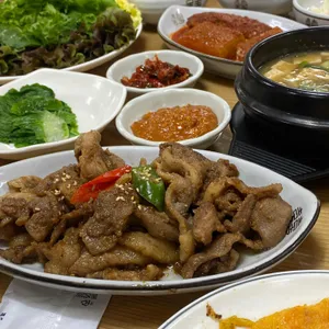 참새미보리쌈밥 사진