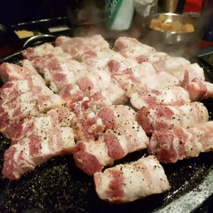삼겹살 전문점 대통령 사진