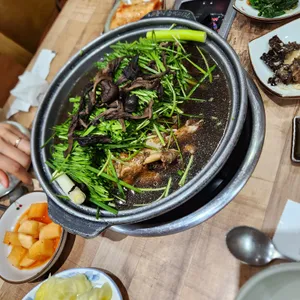 올능이능이버섯백숙 사진