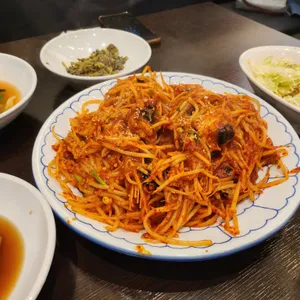 오인자아구찜 사진