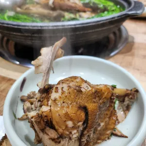 올능이능이버섯백숙 사진