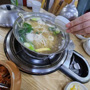 백청우칼국수 사진
