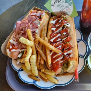 웨시 핫도그 Wesh hotdog Wesh coffee 사진