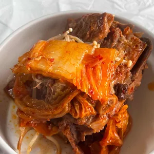 푸짐한 김치 감자탕 사진