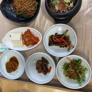 전주 우렁쌈밥 사진