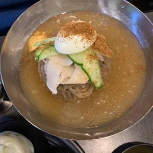 시장냉면 사진