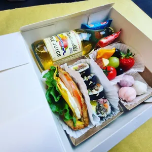 단체도시락 감성도시락 사진