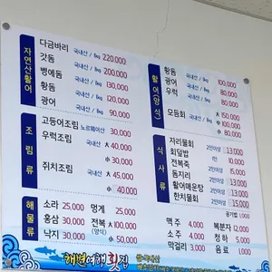 해변여행횟집 리뷰 사진