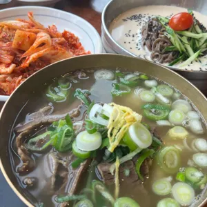 디안 한우곰탕 콩국수 사진