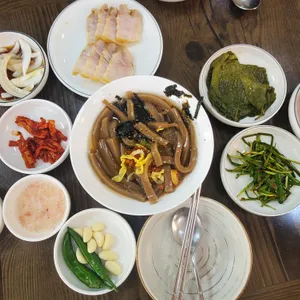안동국시 사진