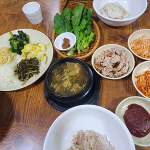 도랫말옛보리밥 사진
