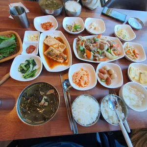 명지백반 사진